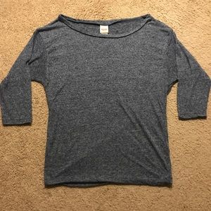 💙 5/$25 BLUE MOSSIMO 3/4 LENGTH SHIRT - M